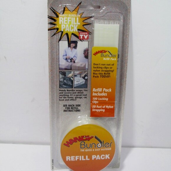 Handy Bundler Fasteners Refill Pack - Picture 1 of 3